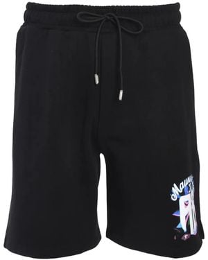 Mauna Kea X Ab Logo-Print Track Shorts - Black