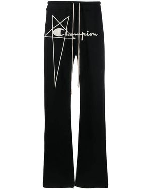 Rick Owens X Champion トラックパンツ - ブラック