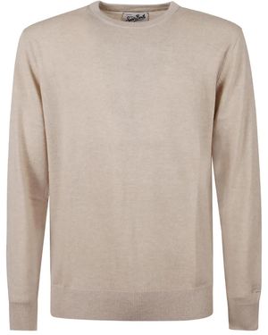 MC2 Saint Barth Crew-Neck Regent Jumper - Natural