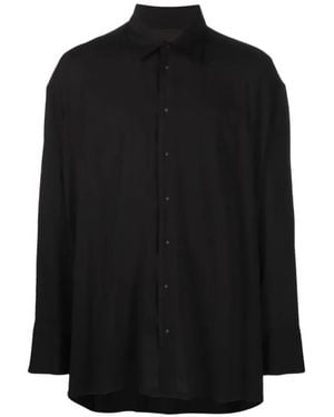 Tessitura Oversized Shirt - Black