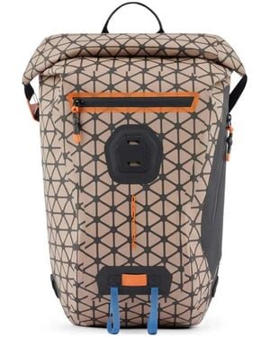 Piquadro Watertight Roll-Top Backpack - Grey