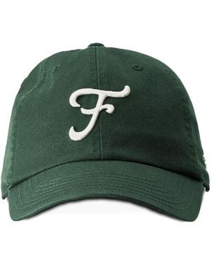 Fortela Logo-Embroidered Chino Baseball Cap - Green