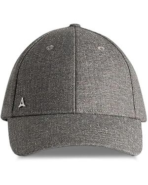 Manière De Voir Textured Cap - Grey