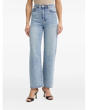 ARMANI EXCHANGE Vaqueros Rectos Con Efecto Lavado - Azul
