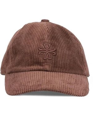 Jacob Cohen Corduroy Logo-Embroidered Baseball Cap - Brown