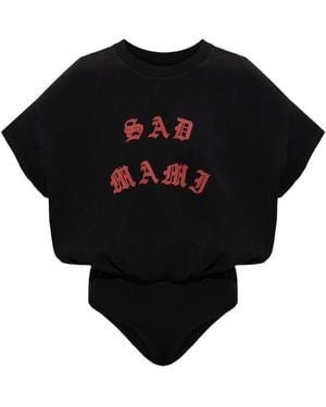 Willy Chavarria Sad Mami Body - Black