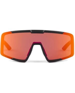 Prada Shield-Frame Sunglasses - Pink