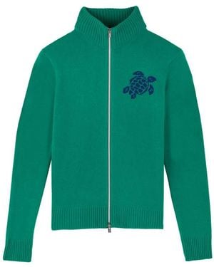 Vilebrequin Logo Jumper - Green