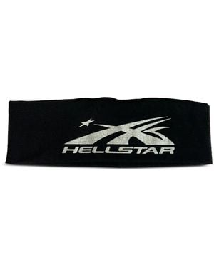 HELLSTAR Logo-Detail Headband - White