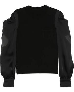 Sacai Long-Sleeve T-Shirt - Black