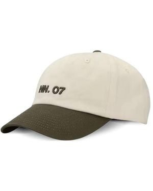 NN07 Logo Baseball Cap - White