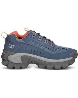 Caterpillar Intruder Chunky Trainers - Blue