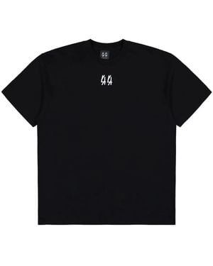 44 Label Group T-Shirt À Imprimé Graphique - Noir