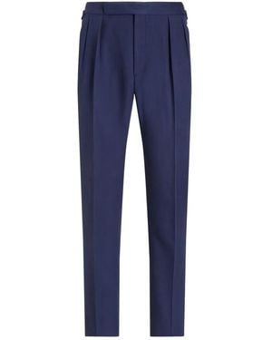Ralph Lauren Straight-Leg Trousers - Blue