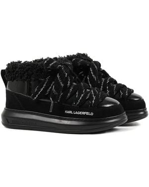KARL LAGERFELD Kapri Kosi Ankle Boots - Black