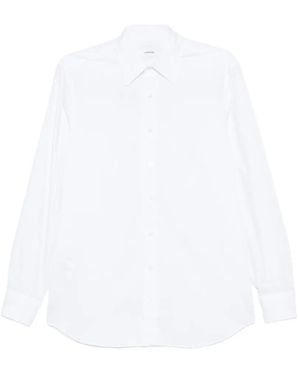 Lardini Chemise À Manches Longues - White