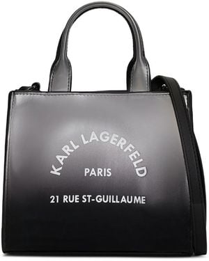 KARL LAGERFELD Sac Cabas Rue St Guillaume - Black