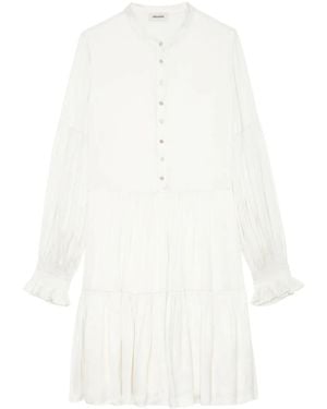 Zadig & Voltaire Randy Mini Dress - White