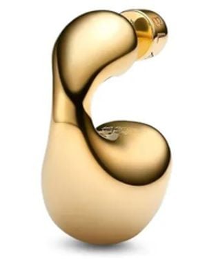 Maria Black Dolphin Earring - Metallic