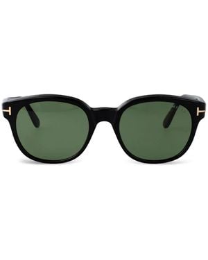 Tom Ford Pantos-Frame Acetate Sunglasses - Green