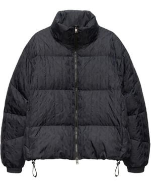 MSGM Zip-Up Padded Jacket - Black