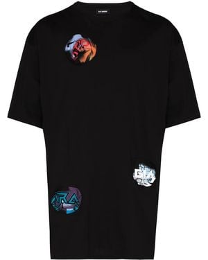 Raf Simons T-Shirt Im Oversized-Look - Schwarz