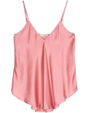 Mes Demoiselles Tilma シルクトップ - ピンク