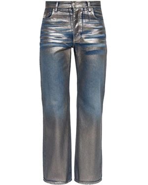 MISBHV Coated Straight Jeans - Blue