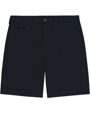 Slowear Bermudas Mit Klappendetail - Blau