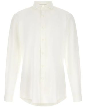 BOSS Long-Sleeved Shirt - White