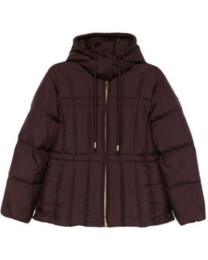 Moncler フーデッド ジップジャケット - パープル