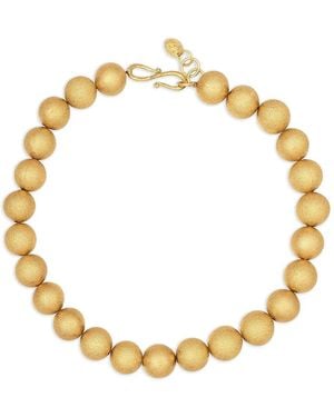 Sylvia Toledano Bubble Beaded Necklace - Metallic