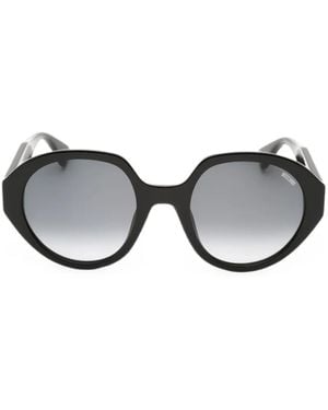 Moschino Round-Frame Sunglasses - Gray