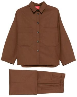 ..,merci Cotton Shirt - Brown