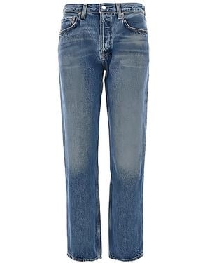 Agolde Romney Straight-Leg Jeans - Blue