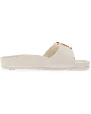 Birkenstock Madrid Big Buckle Sandals - White