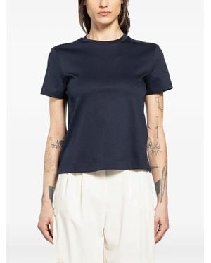 Max Mara Crew-Neck T-Shirt - Blue
