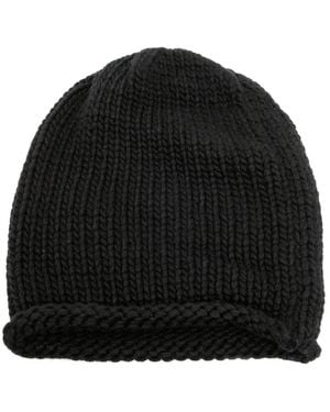 Inverni Hats Beanie Mit Gerolltem Saum - Schwarz