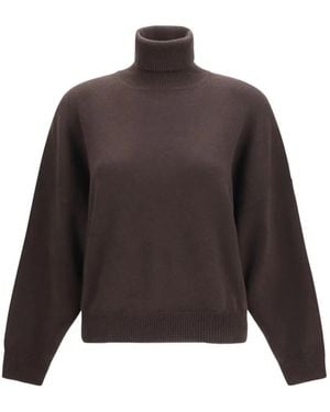 Brunello Cucinelli Cashmere Turtleneck Sweater - Brown