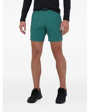 Peak Performance Belted Shorts - Green