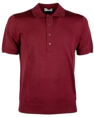 Paolo Pecora Short-Sleeve Polo Shirt - Red