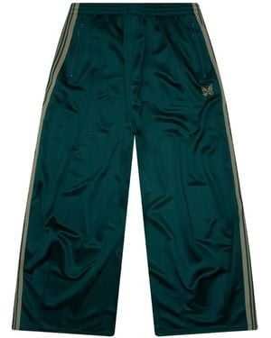 Needles Poly Smooth H.D. Side-Stripe Track Pants - Green