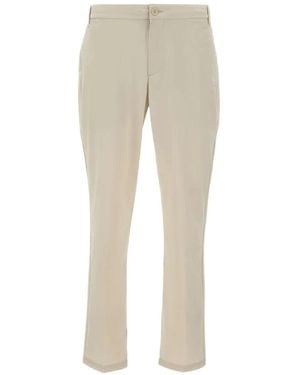 BOSS Straight-Leg Trousers - Natural