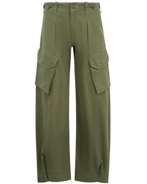 R13 Barrel Cargo Pants - Green