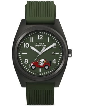 Timex X Peanuts Expedition Capstone Armbanduhr 16Mm - Grau