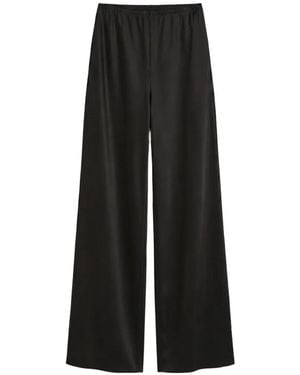 Reformation Gale Satin Pants - Black
