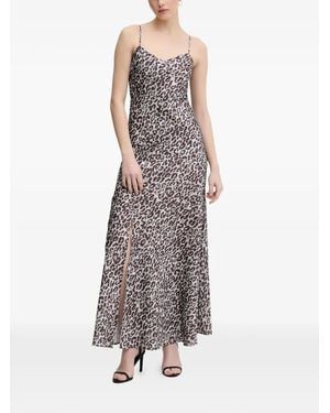 Joop! Delci Animal-Print Maxi Dress - Natural