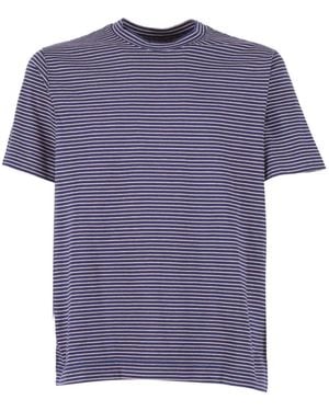 Circolo 1901 Horizontal-Stripe T-Shirt - Purple