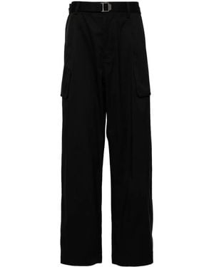 CROQUIS Belted Pants - Black