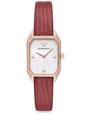 Emporio Armani Classic 24Mm Watch - White